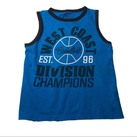 Cambridge Classics Boy’s Basketball Tank - Picture 1 of 7